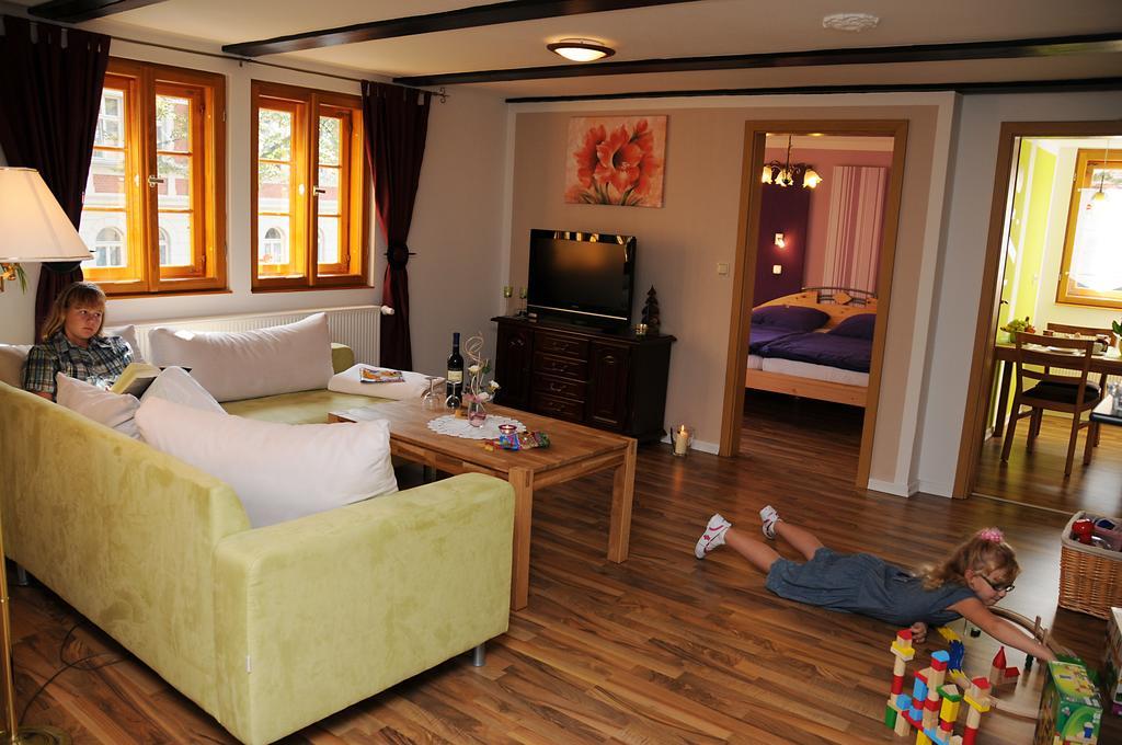 Ferienhaus Am Oeringer Tor Quedlinburg Exteriör bild